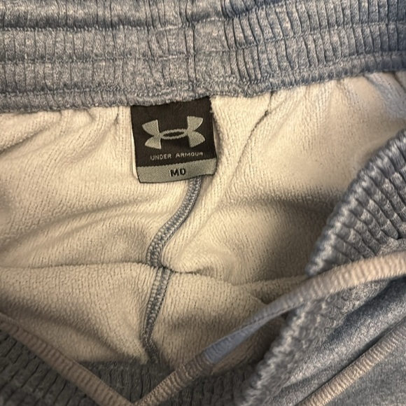 🍍UNDER ARMOUR SWEAT PANTS🍍DRAWSTRING 🍍SZ MED - Picture 3 of 4